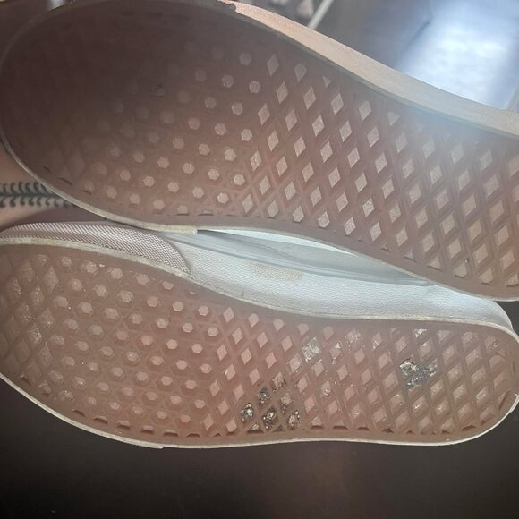 VANS Old Skool V shoe, White Leather - Picture 3 of 4